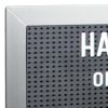 Satin Silver Frame - Peg Letterboard (ECON-1-4) - Image 2