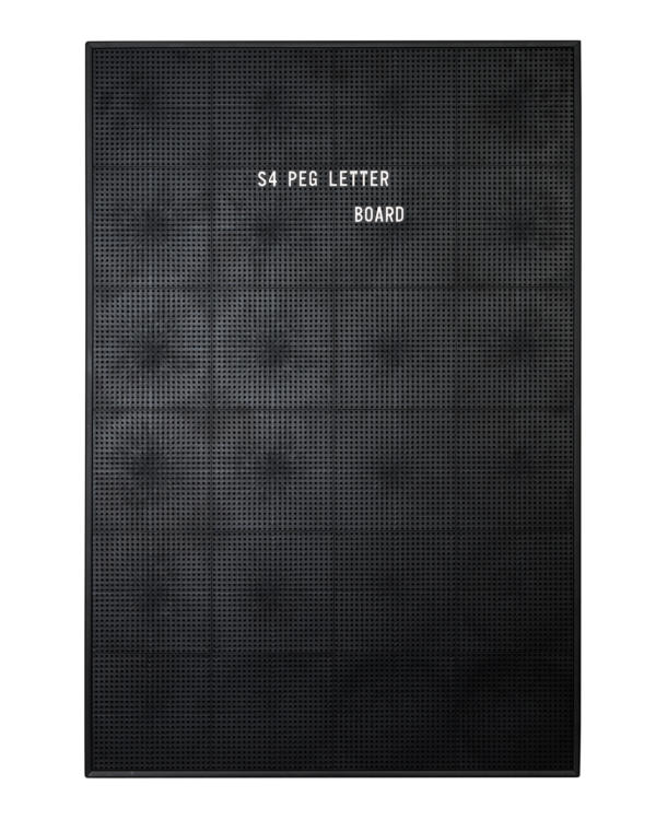Black Frame - Peg Letterboard (ECON-5)